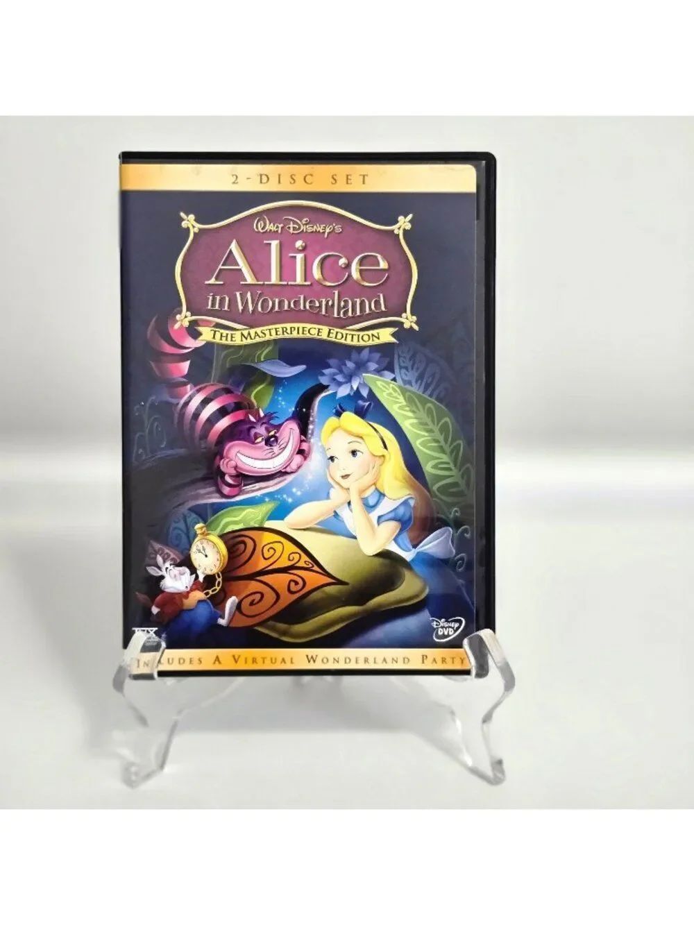 Disc #2 ONLY Alice in Wonderland DVD 2004 The Masterpiece Edition